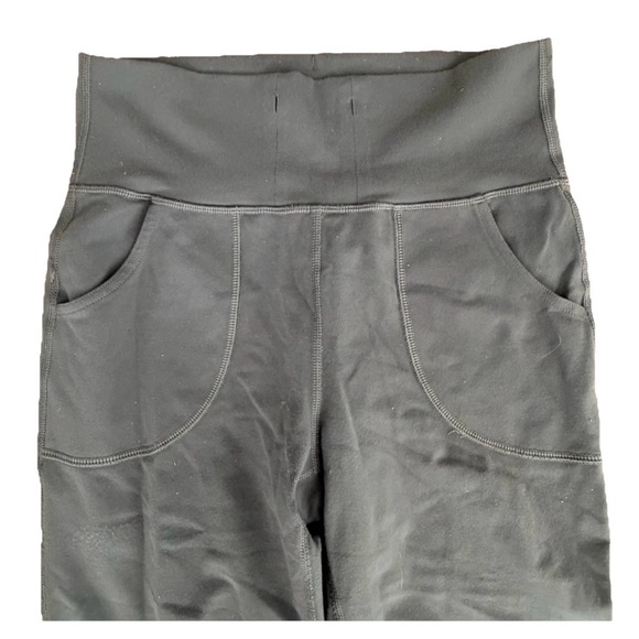 Lululemon Train Times Tight Leggings Size 6 Charcoal Gray Pockets - Picture 2 of 8